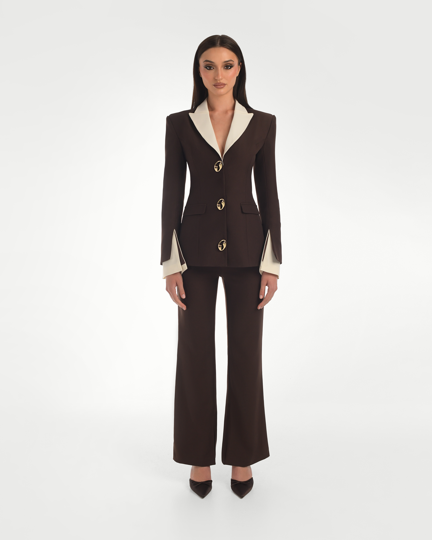 Versatile Tailored Brown Trousers