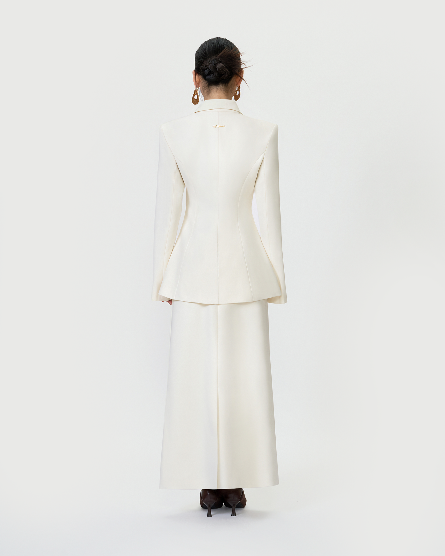 Yang Ivory Tailored Blazer