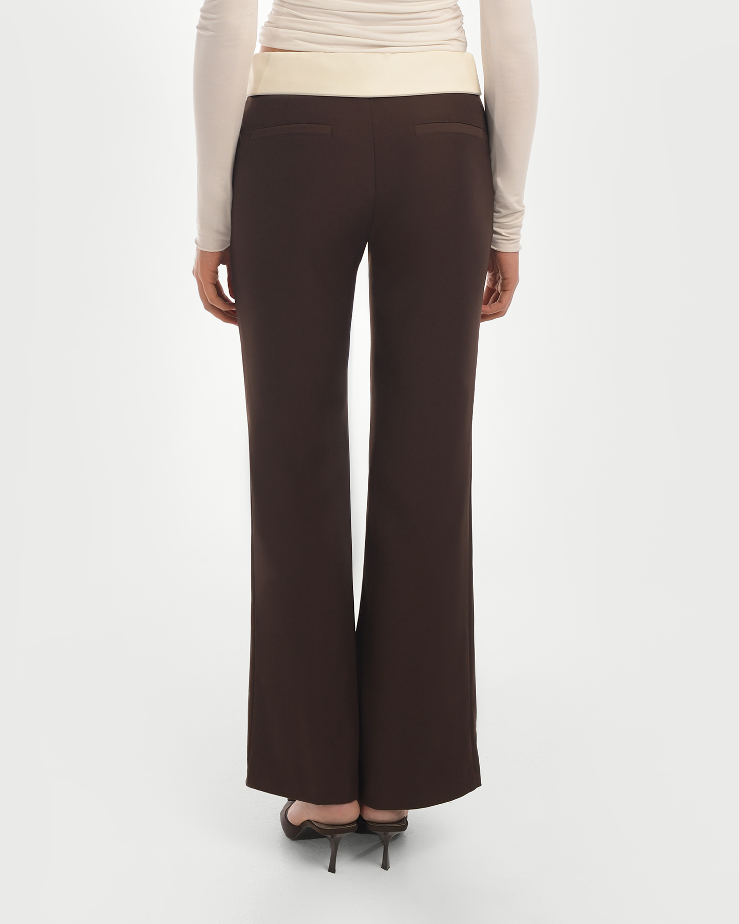 Versatile Tailored Brown Trousers