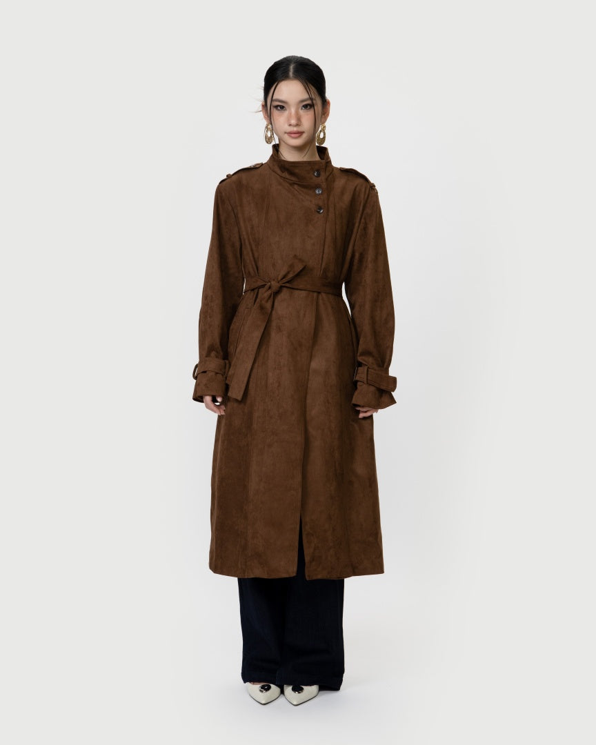 100% Sheep Suede Coat